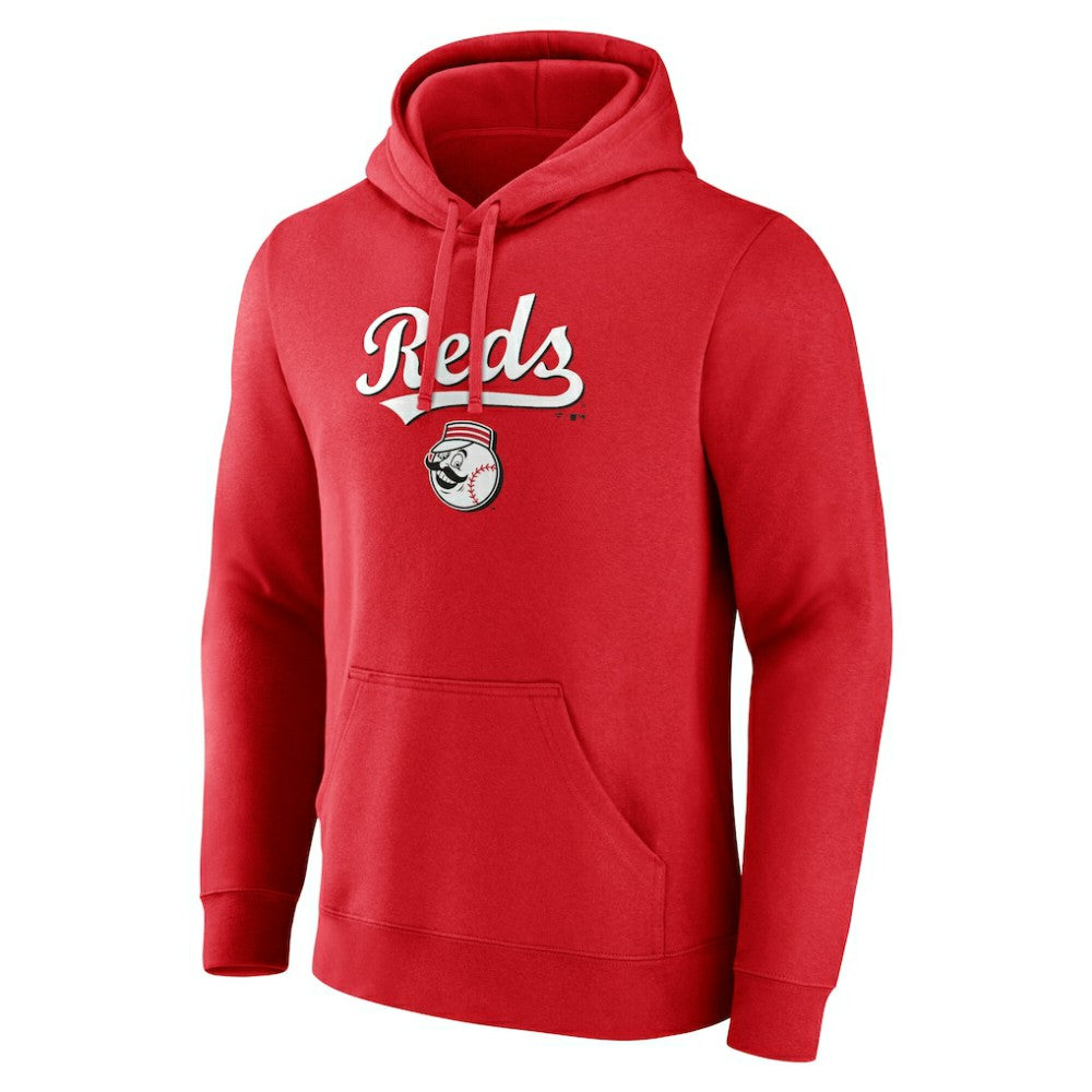 Red Cincinnati Reds Team Lockup Hoodie