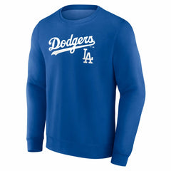 Royal Los Angeles Dodgers Team Lockup Sweatshirt