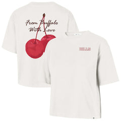 '47 Women's Love Letter Reed City T-Shirt - Buffalo Bills T-shirts