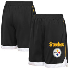 Outerstuff Youth All Star Mesh Shorts - Pittsburgh Steelers Shorts