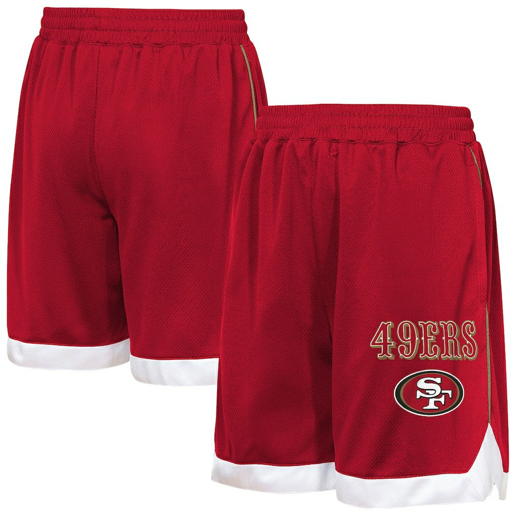 Outerstuff Youth All Star Mesh Shorts - San Francisco 49ers Shorts