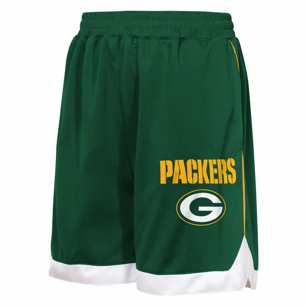 Outerstuff Youth All Star Mesh Shorts - Green Bay Packers Shorts