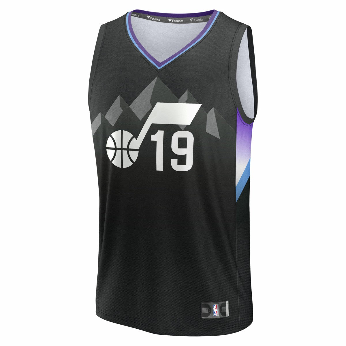 Fanatics Ace Bailey Utah Jazz 2025 NBA Draft First Round Pick Fast Break Replica Jersey