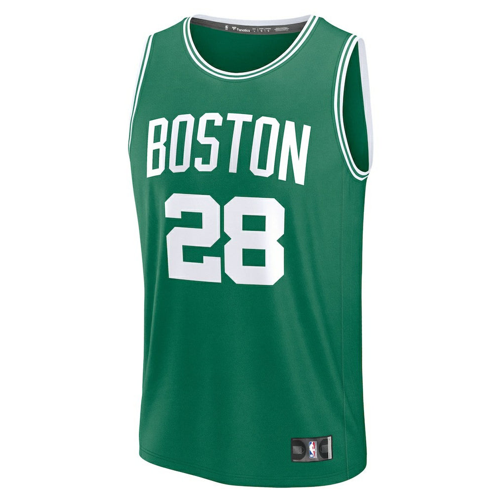 Fanatics Hugo Gonzalez Boston Celtics 2025 NBA Draft First Round Pick Fast Break Replica Jersey