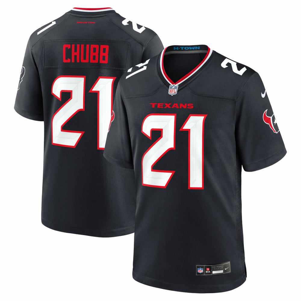 Nick Chubb  Team Game Jersey - Houston Texans Jerseys