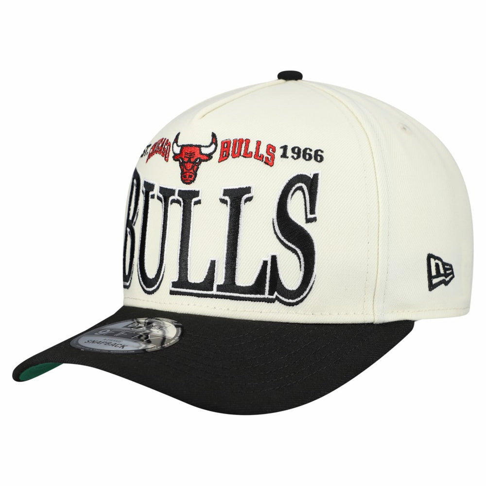New Era Chicago Bulls Stretched 2-Tone A-Frame 9FIFTY Adjustable Hat