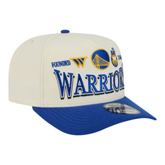New Era Golden State Warriors Stretched 2-Tone A-Frame 9FIFTY Adjustable Hat sale