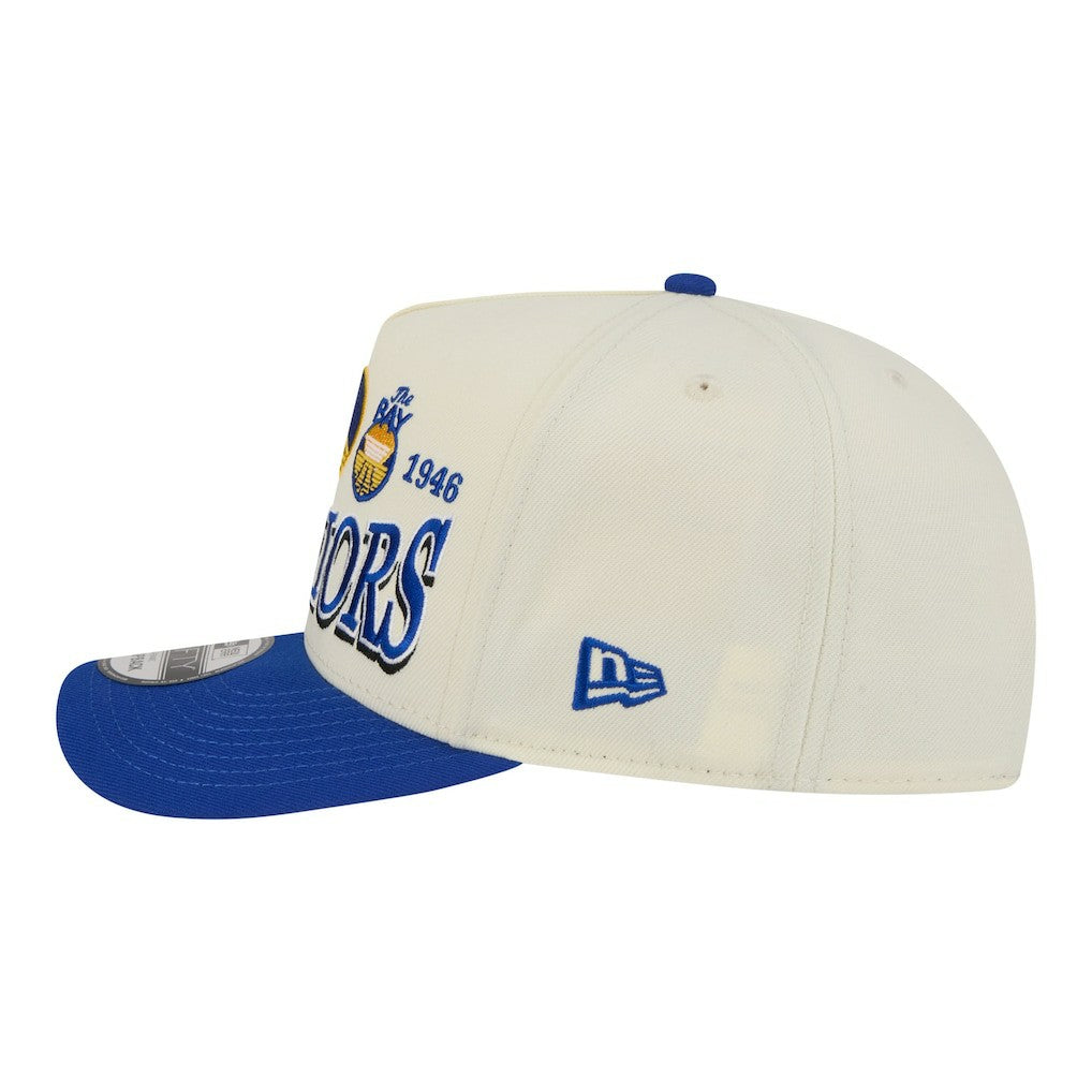 New Era Golden State Warriors Stretched 2-Tone A-Frame 9FIFTY Adjustable Hat sale