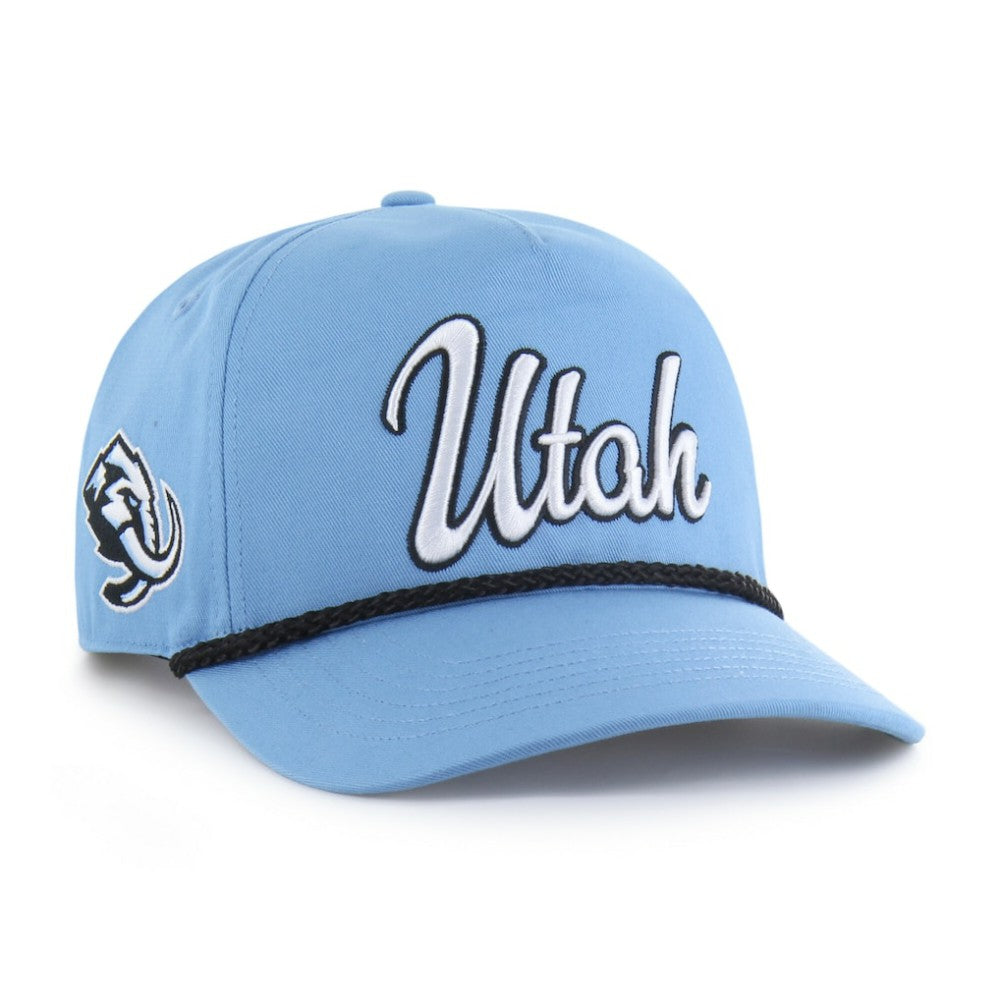 NHL Utah Mammoth '47 Overhand Logo Side Patch Adjustable Hitch Hat