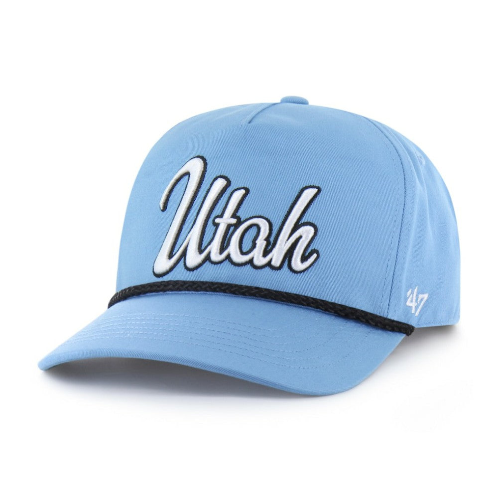 NHL Utah Mammoth '47 Overhand Logo Side Patch Adjustable Hitch Hat