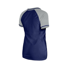 Royal Los Angeles Dodgers New Era Women's Gameday V-Neck T-Shirt