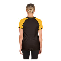 Brown San Diego Padres New Era Women's Gameday V-Neck T-Shirt
