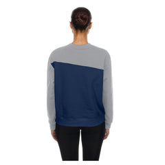 Navy/Gray New York Yankees New Era Women's Gameday Fleece Sweatshirt