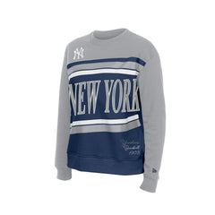Navy/Gray New York Yankees New Era Women's Gameday Fleece Sweatshirt