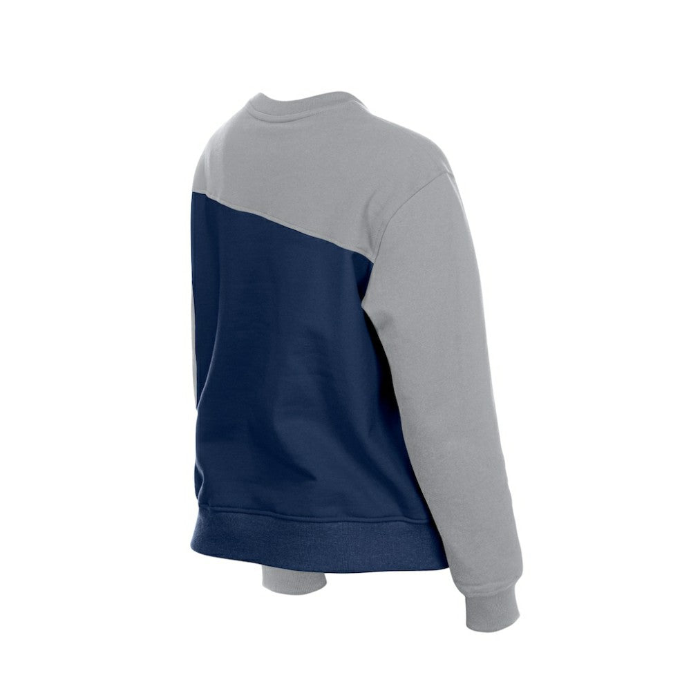 Navy/Gray New York Yankees New Era Women's Gameday Fleece Sweatshirt