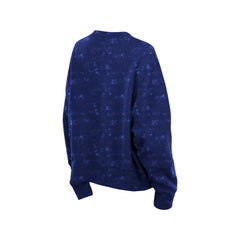 Royal Los Angeles Dodgers New Era Women's Throwback Oversized Boxy Sweatshirt