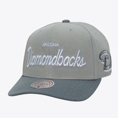 Gray Arizona Diamondbacks Mitchell & Ness Cooperstown Thunderstorm Head Coach Pro-Crown Adjustable Hat
