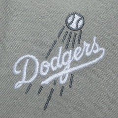 Gray Los Angeles Dodgers Mitchell & Ness Thunderstorm Head Coach Pro-Crown Adjustable Hat