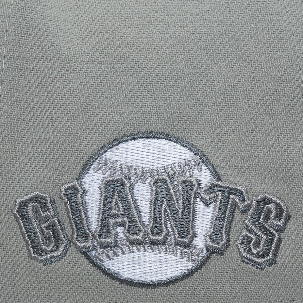 Gray San Francisco Giants Mitchell & Ness Thunderstorm Head Coach Pro-Crown Adjustable Hat