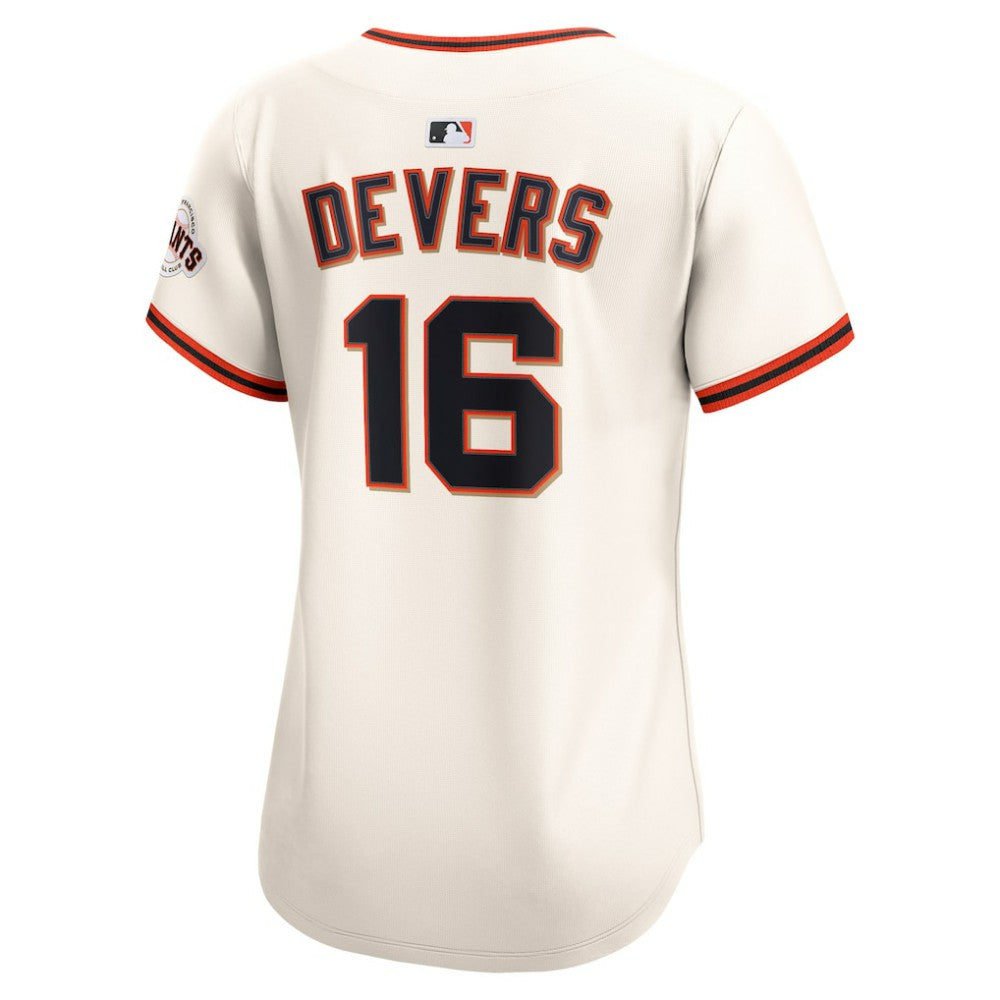 Cream Rafael Devers San Francisco Giants Nike Women's Home Limited Player Jersey