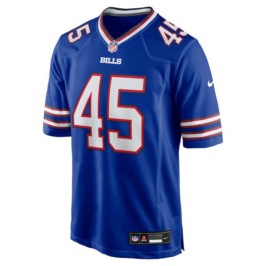 Shaq Thompson  Team Game Jersey - Buffalo Bills Jerseys