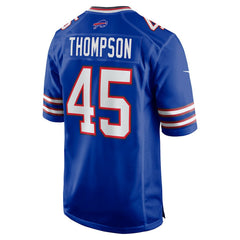 Shaq Thompson  Team Game Jersey - Buffalo Bills Jerseys