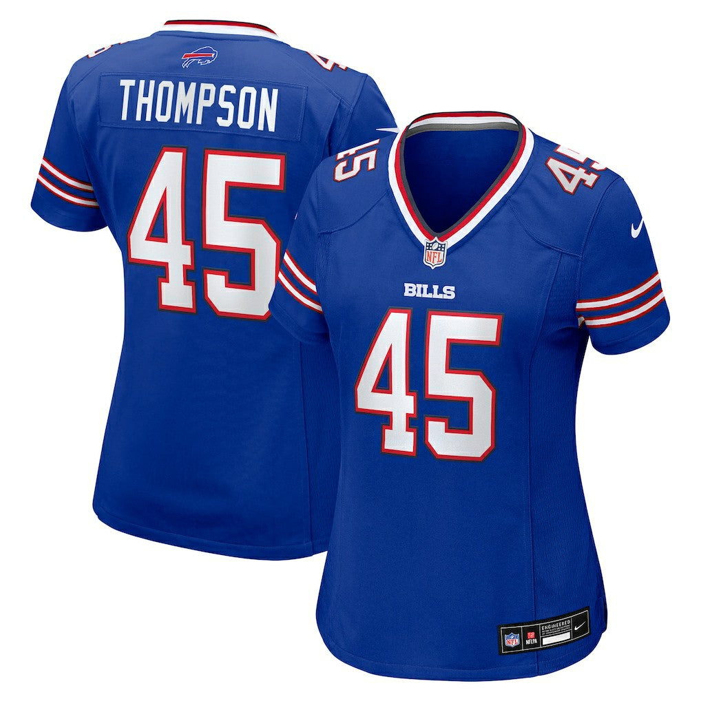 Shaq Thompson  Women's Team Game Jersey - Buffalo Bills Jerseys