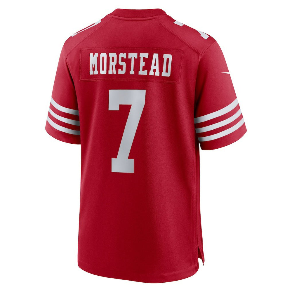 Thomas Morstead  Team Game Jersey - San Francisco 49ers Jerseys