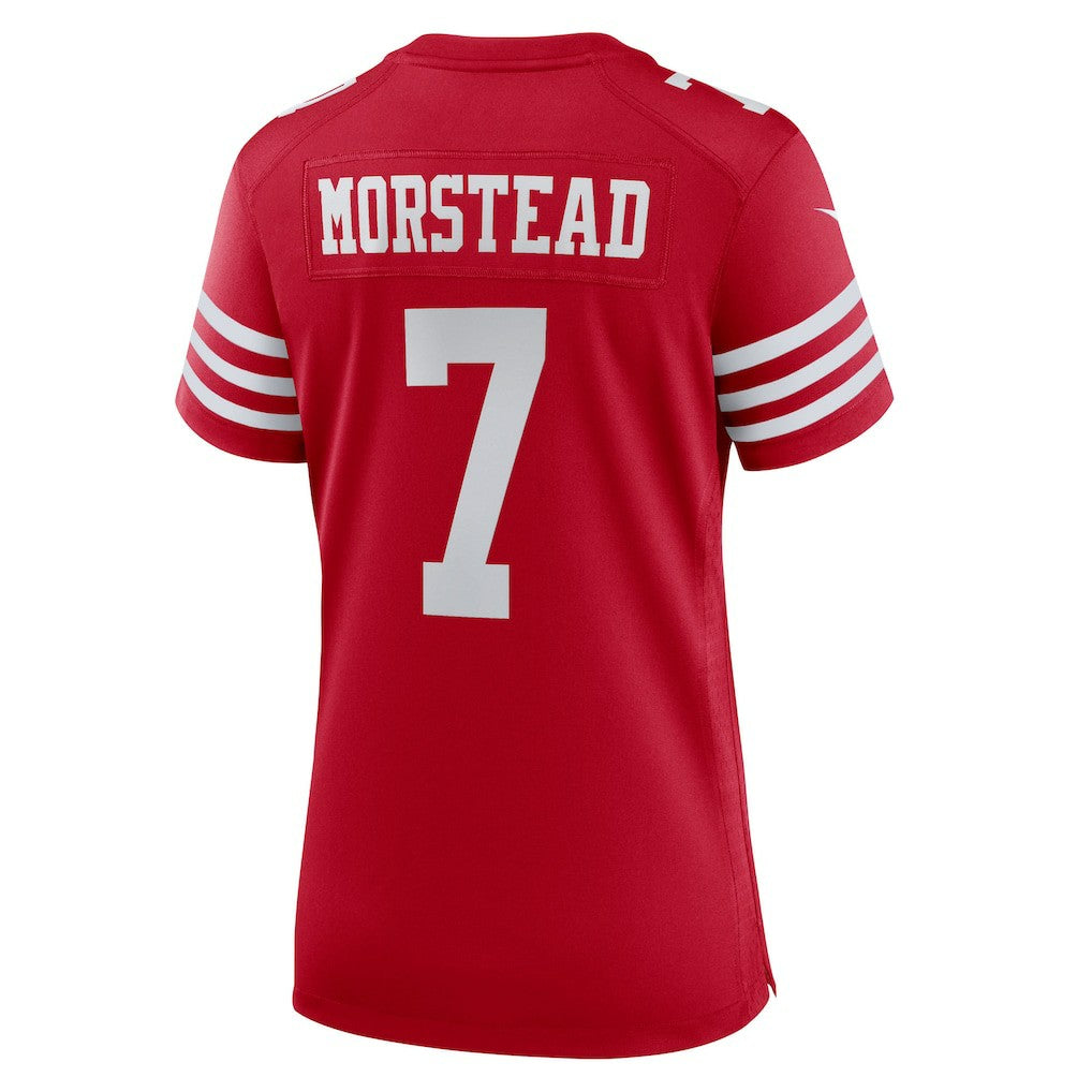 Thomas Morstead  Women's Team Game Jersey - San Francisco 49ers Jerseys