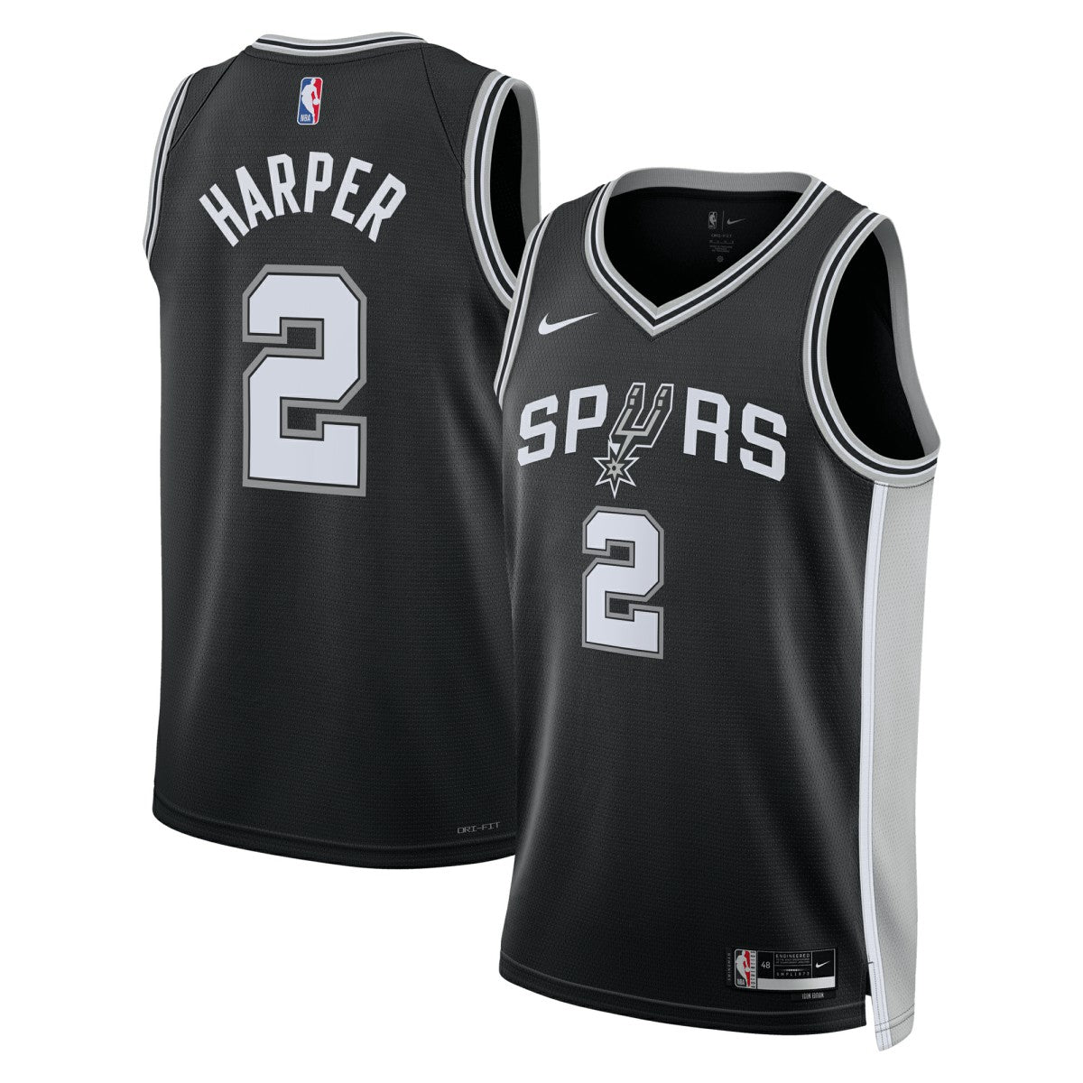 Nike Dylan Harper San Antonio Spurs Unisex 2025 NBA Draft First Round Pick Swingman Jersey