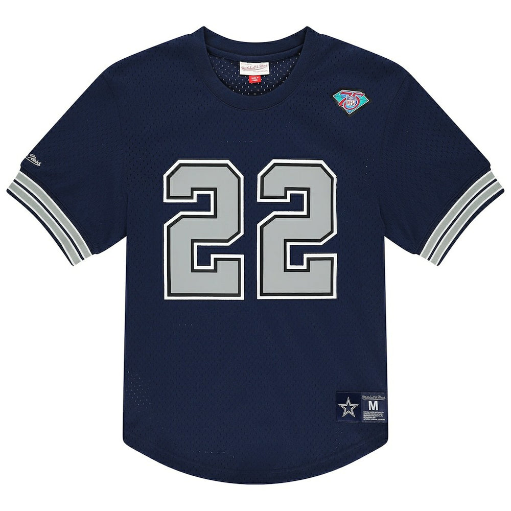 Emmitt Smith  Retired Player Name & Number Mesh T-Shirt - Dallas Cowboys T-shirts