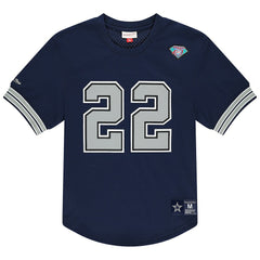 Emmitt Smith  Retired Player Name & Number Mesh T-Shirt - Dallas Cowboys T-shirts