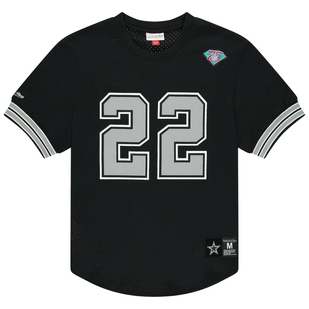 Emmitt Smith  Retired Player Name & Number Mesh Top - Dallas Cowboys Tops