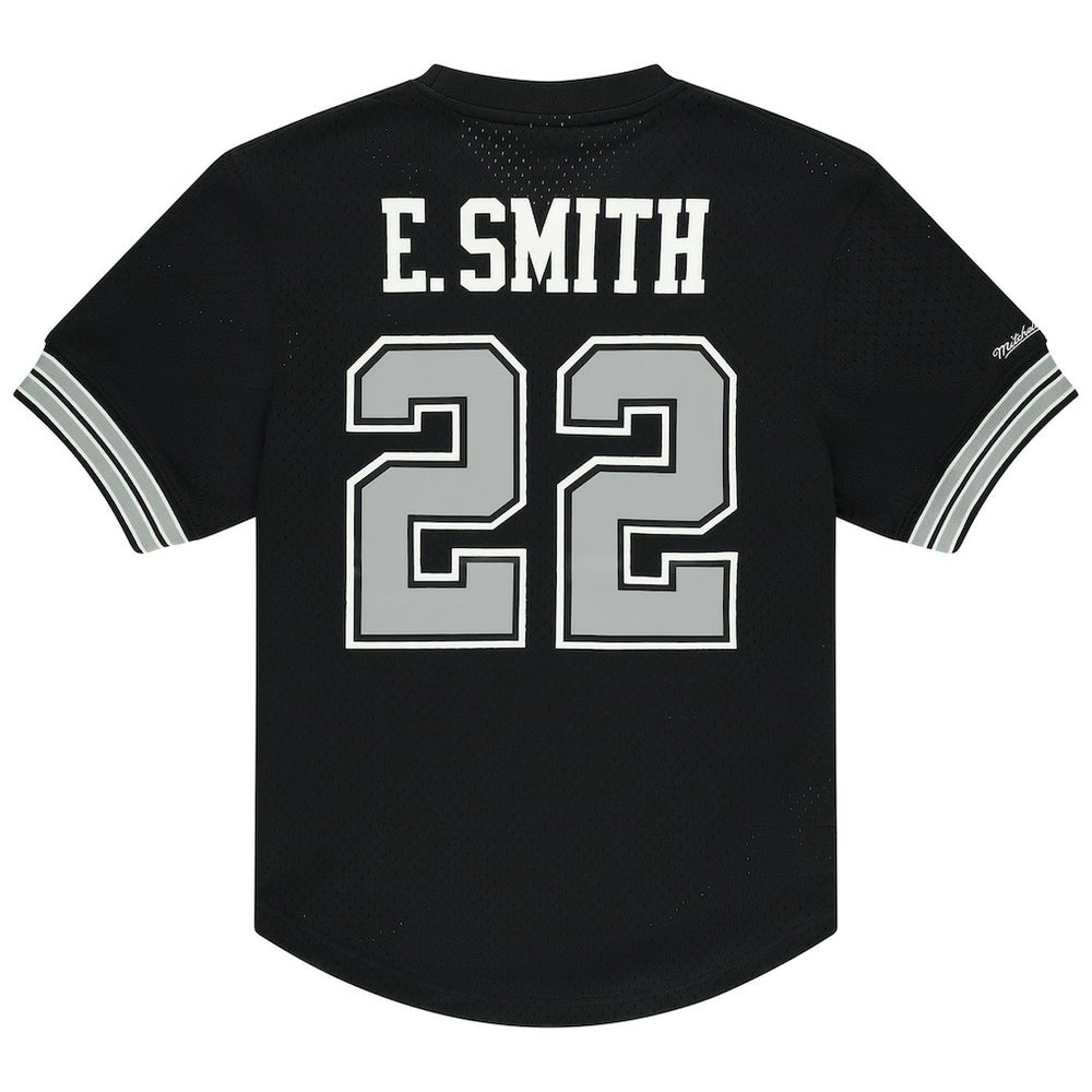 Emmitt Smith  Retired Player Name & Number Mesh Top - Dallas Cowboys Tops