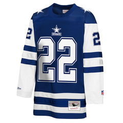 Emmitt Smith  Youth Hockey Fashion Jersey - Dallas Cowboys Jerseys