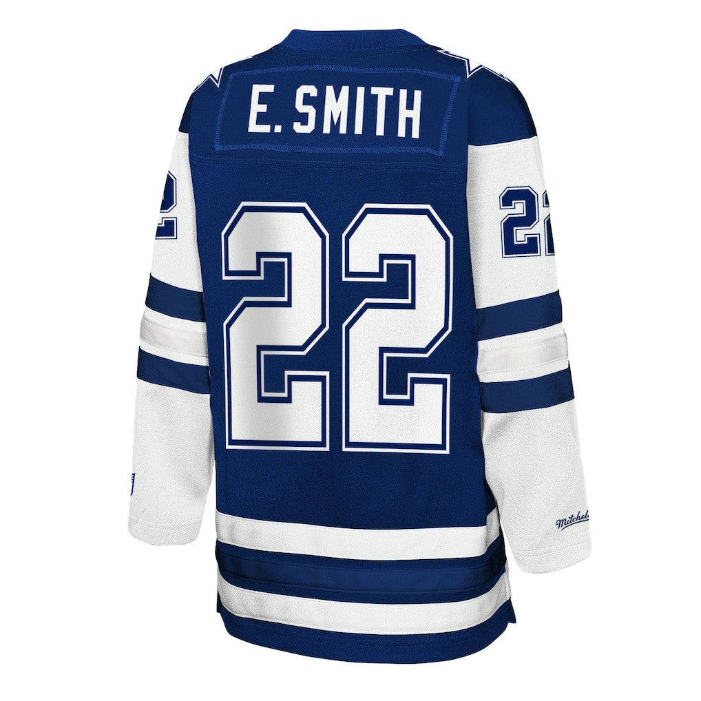 Emmitt Smith  Youth Hockey Fashion Jersey - Dallas Cowboys Jerseys