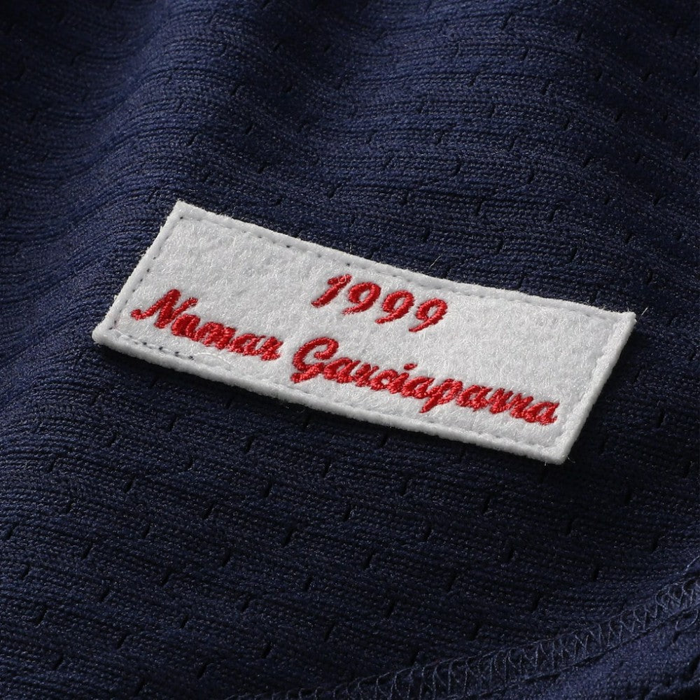 Navy Nomar Garciaparra Boston Red Sox Mitchell & Ness Authentic Batting Practice Jersey