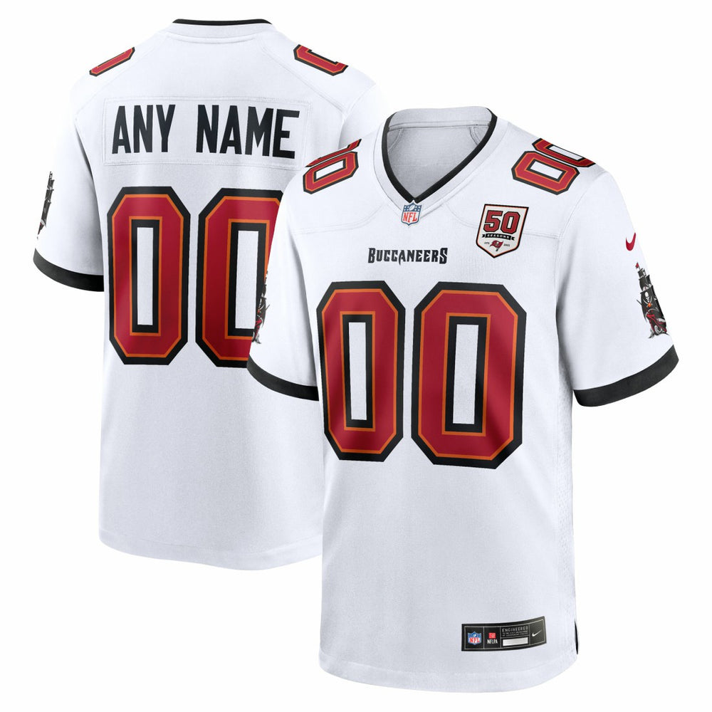 50th Season Custom Game Jersey - Tampa Bay Buccaneers Jerseys