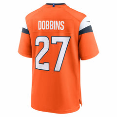 J.K. Dobbins  Team Game Jersey - Denver Broncos Jerseys