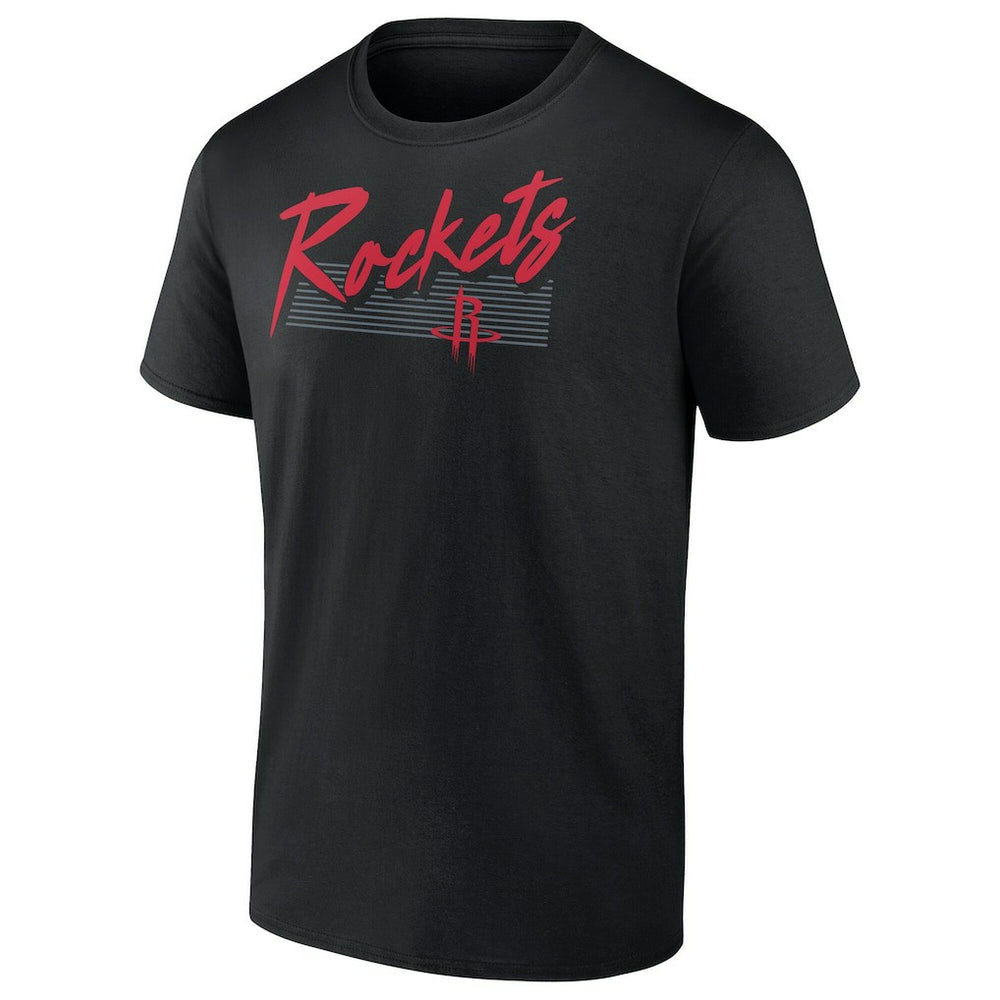 Houston Rockets Color Block Slant Quick Strike T-Shirt