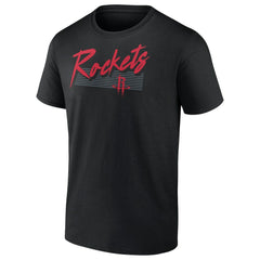 Houston Rockets Color Block Slant Quick Strike T-Shirt