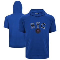 Royal New York Mets Levelwear City Connect Phase Back Plash Hoodie T-Shirt