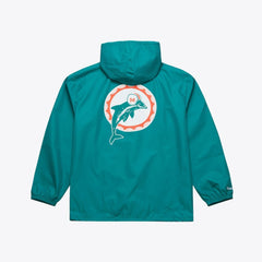 Coaches Full-Snap Hooded Windbreaker Jacket - Miami Dolphins Jackets