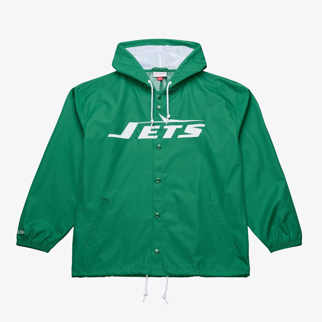 Coaches Full-Snap Hooded Windbreaker Jacket - New York Jets Jackets
