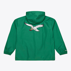 Coaches Full-Snap Hooded Windbreaker Jacket - Philadelphia Eagles Jackets