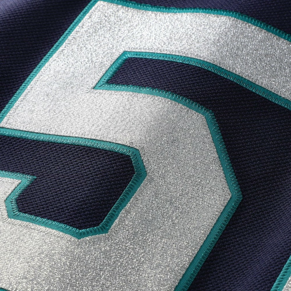 Navy Ichiro Suzuki Seattle Mariners Mitchell & Ness 2006 Cooperstown Mesh Batting Practice Button-Up Jersey