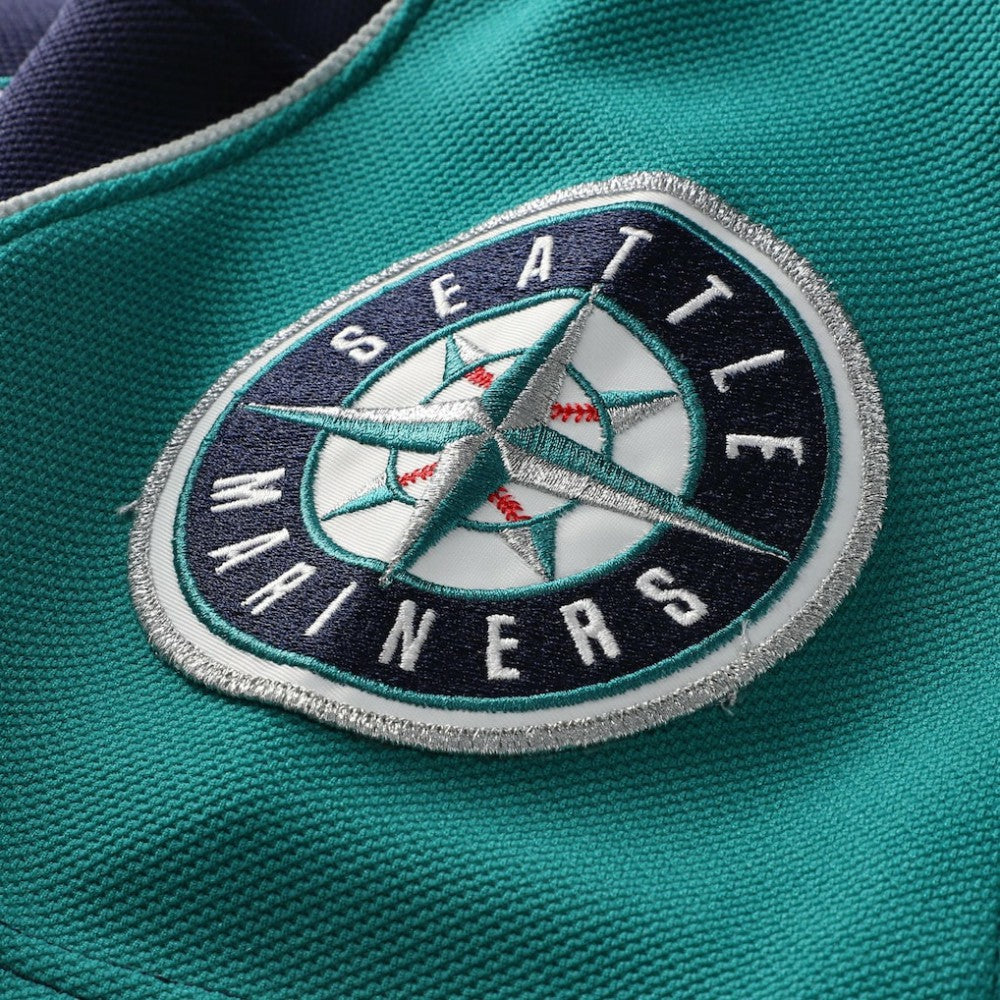 Navy Ichiro Suzuki Seattle Mariners Mitchell & Ness 2006 Cooperstown Mesh Batting Practice Button-Up Jersey
