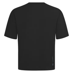 Black Cleveland Guardians Levelwear Oversized Luxe Signature Knit Buckler T-Shirt
