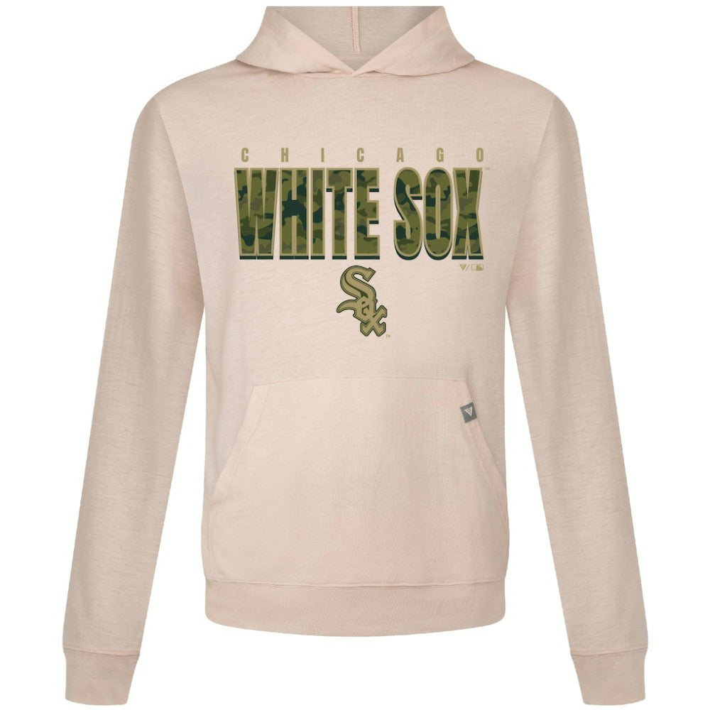 Khaki Chicago White Sox Levelwear Relay Protect Pullover Hoodie
