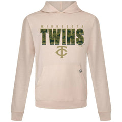 Khaki Minnesota Twins Levelwear Relay Protect Pullover Hoodie